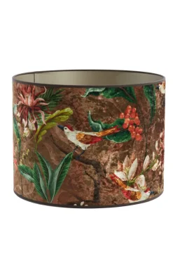 Light en Living Kap cilinder 20-20-15 cm PASSARO bruin