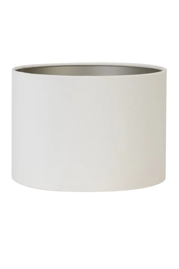 Light en Living Kap cilinder 30-30-21 cm VELOURS off white