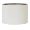 Light en Living Kap cilinder 25-25-18 cm VELOURS off white