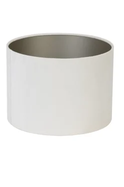 Light en Living Kap cilinder 25-25-18 cm VELOURS off white