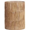 Light en Living Kap cilinder 30-30-40 cm LANZANO raffia naturel