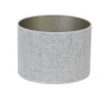 Light en Living Kap cilinder 20-20-15 cm SAVERNA licht grijs