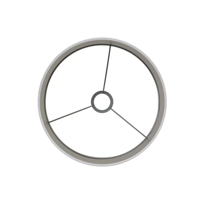 Light en Living Kap cilinder 20-20-15 cm SAVERNA licht grijs