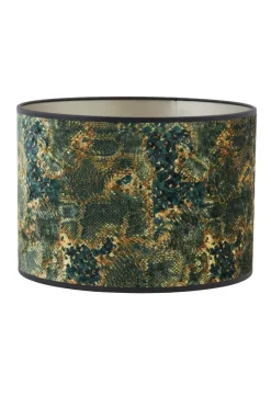 Light en Living Kap cilinder 20-20-15 cm KEYON groen