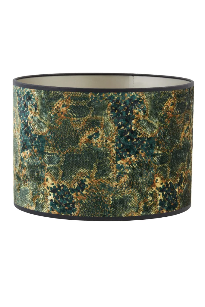 Light en Living Kap cilinder 20-20-15 cm KEYON groen
