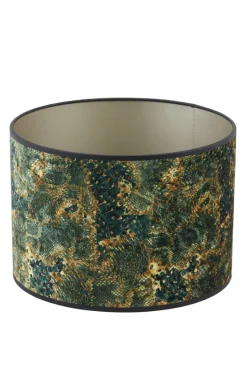 Light en Living Kap cilinder 20-20-15 cm KEYON groen