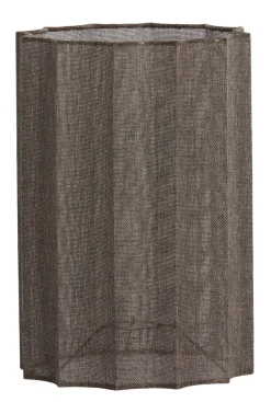 Light en Living Kap cilinder 24-24-35 cm DISLI linnen bruin