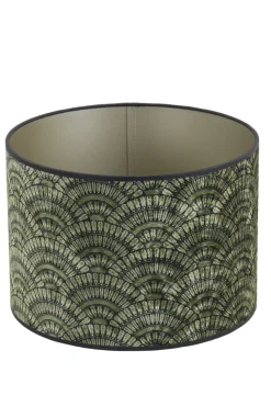 Light en Living Kap cilinder 20-20-15 cm CHICA groen