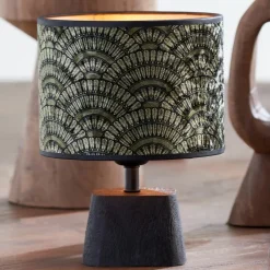 Light en Living Kap cilinder 20-20-15 cm CHICA groen