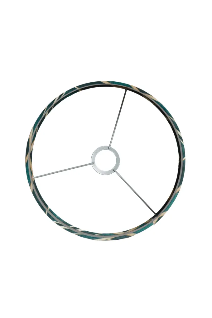 Light en Living Kap cilinder 20-20-15 cm TIARA groen