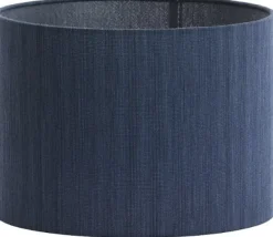Light en Living Kap cilinder 25-25-18 cm harper Donkerblauw