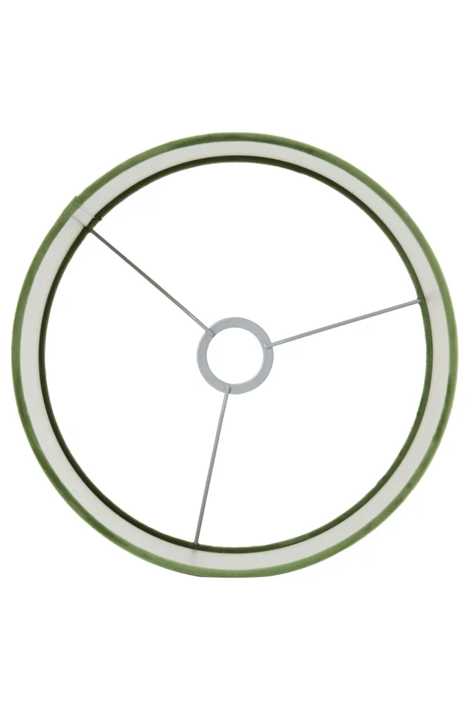 Light en Living Kap cilinder 25-25-18 cm VELOURS dusty green