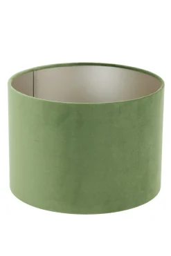 Light en Living Kap cilinder 20-20-15 cm VELOURS dusty green
