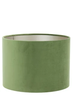 Light en Living Kap cilinder 20-20-15 cm VELOURS dusty green
