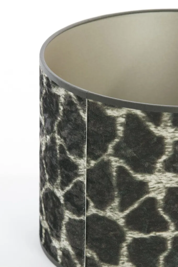 Light en Living Kap cilinder 20-20-18 cm MOSA bruin