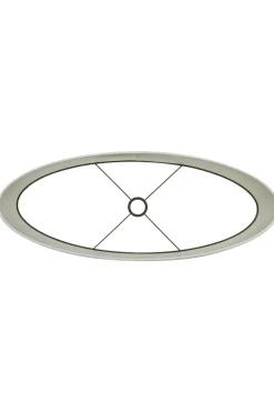 Light en Living Kap cilinder 70-70-45 cm SAVERNA eiwit