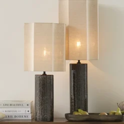 Light en Living Kap cilinder 25x25x35 cm DASLI naturel