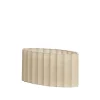Light en Living Kap ovaal recht smal 45-21-22 cm DISLI naturel