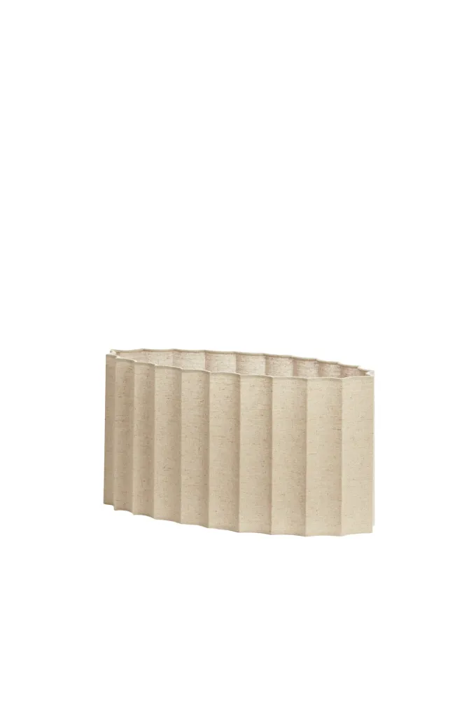 Light en Living Kap ovaal recht smal 45-21-22 cm DISLI naturel