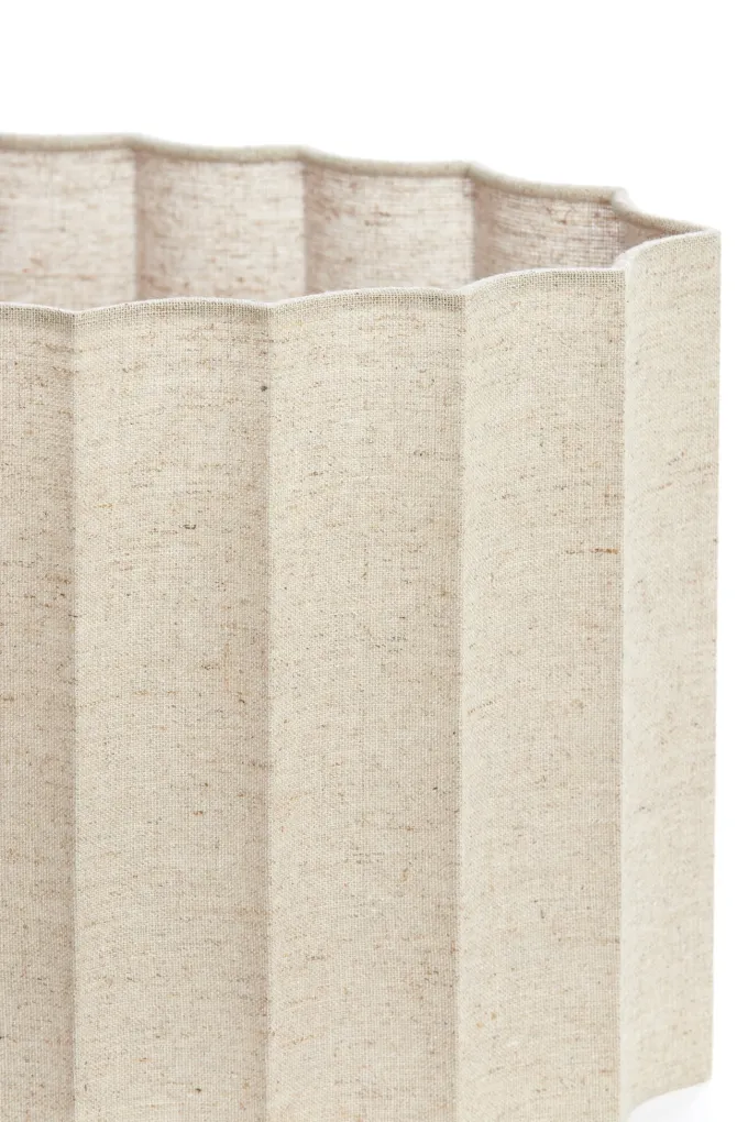 Light en Living Kap ovaal recht smal 58-24-27 cm DISLI naturel