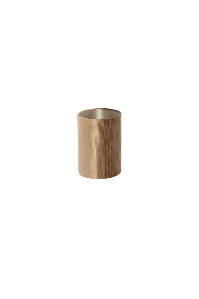 Light en Living Kap ovaal recht smal 30-15-25 cm FLAIR koper