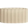Light en Living Kap ovaal recht smal 38-17,5-19 cm DISLI naturel