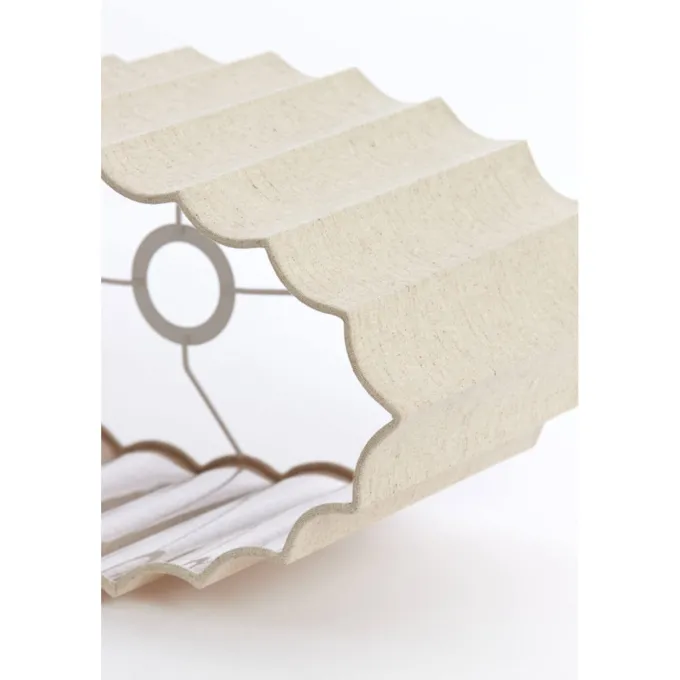 Light en Living Kap ovaal recht smal 38-17,5-19 cm DISLI naturel