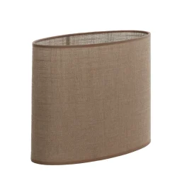 Light en Living Kap ovaal recht smal 38-17,5-19 cm CADEN beige