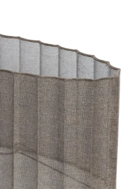 Light en Living Kap ovaal recht smal 45-21-22 cm DISLI linnen bruin