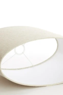 Light en Living Kap ovaal recht smal 38-17,5-28 cm LIVIGNO naturel