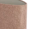 Light en Living Kap ovaal recht smal 45-21-32 cm Brandy bruin