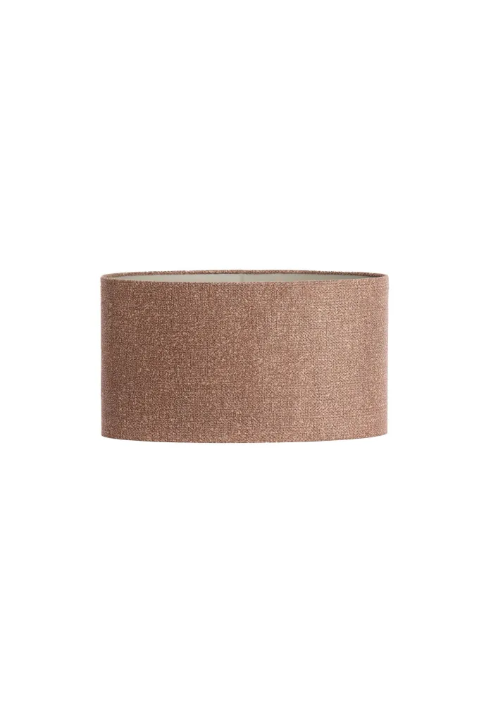 Light en Living Kap ovaal recht smal 45-21-32 cm Brandy bruin