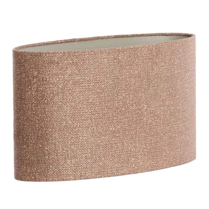 Light en Living Kap ovaal recht smal 45-21-32 cm Brandy bruin
