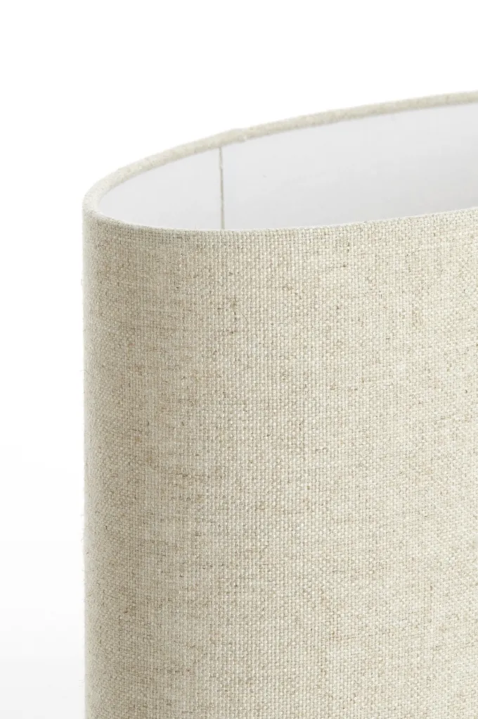 Light en Living Kap ovaal recht smal 58-24-32 cm LIVIGNO naturel
