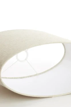 Light en Living Kap ovaal recht smal 58-24-32 cm LIVIGNO naturel