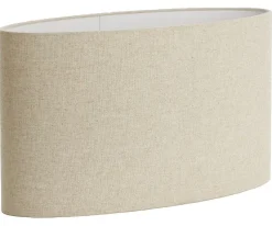 Light en Living Kap ovaal recht smal 58-24-32 cm LIVIGNO naturel