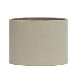 Light en Living Kap ovaal recht smal 38-17,5-28 cm BOLERO wit