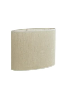 Light en Living Kap ovaal recht smal 38-17,5-28 cm SENDAI zand