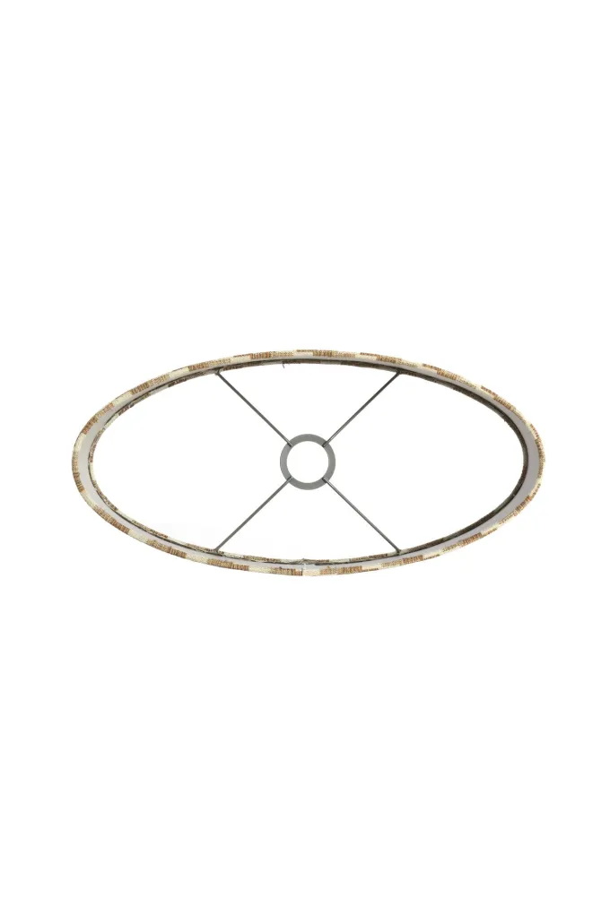 Light en Living Kap ovaal recht smal hoog 45-21-22 cm JINX bruin
