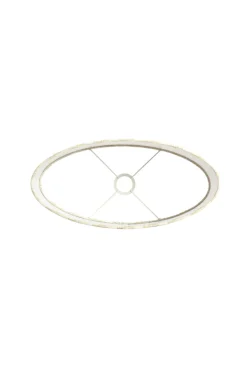 Light en Living Kap ovaal recht smal hoog 45-21-22 cm JINX wit