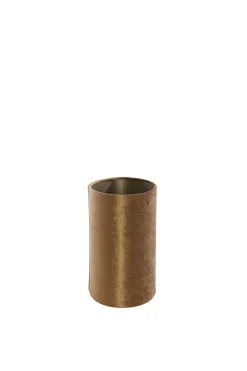 Light en Living Kap ovaal recht smal 38-17,5-19 cm GEMSTONE brons