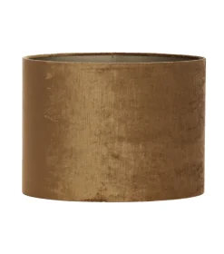 Light en Living Kap ovaal recht smal 38-17,5-19 cm GEMSTONE brons