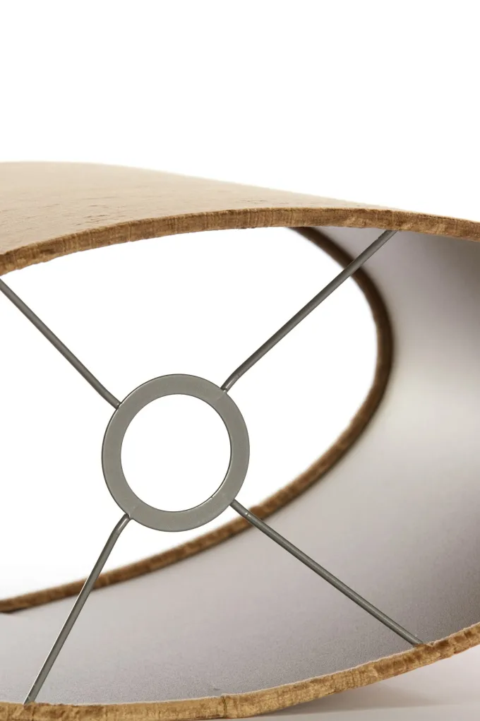 Light en Living Kap ovaal recht smal 38-17,5-19 cm GEMSTONE brons