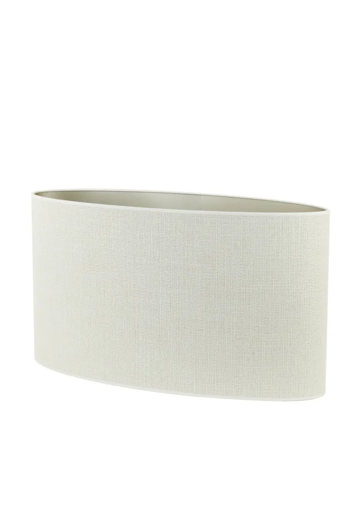 Light en Living Kap ovaal recht smal 58-24-32 cm SAVERNA eiwit
