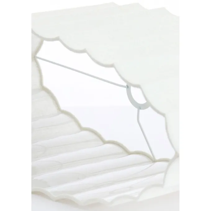 Light en Living Kap ovaal recht smal 38-17,5-19 cm DISLI linnen crème