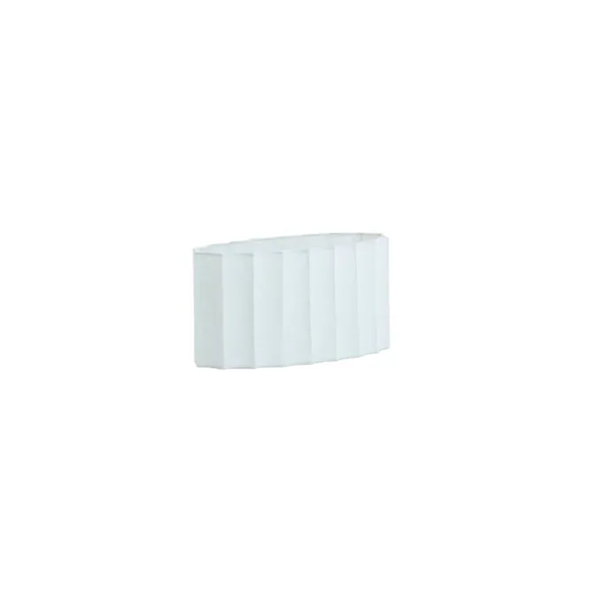 Light en Living Kap ovaal recht smal 38-17,5-19 cm DISLI linnen crème