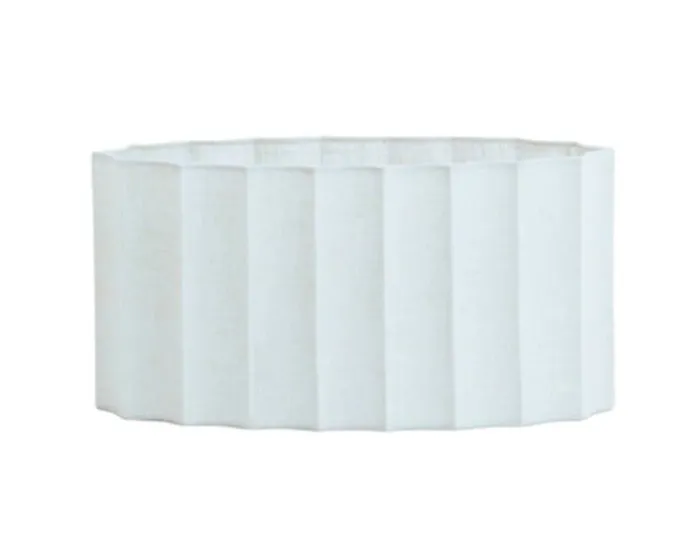 Light en Living Kap ovaal recht smal 38-17,5-19 cm DISLI linnen crème