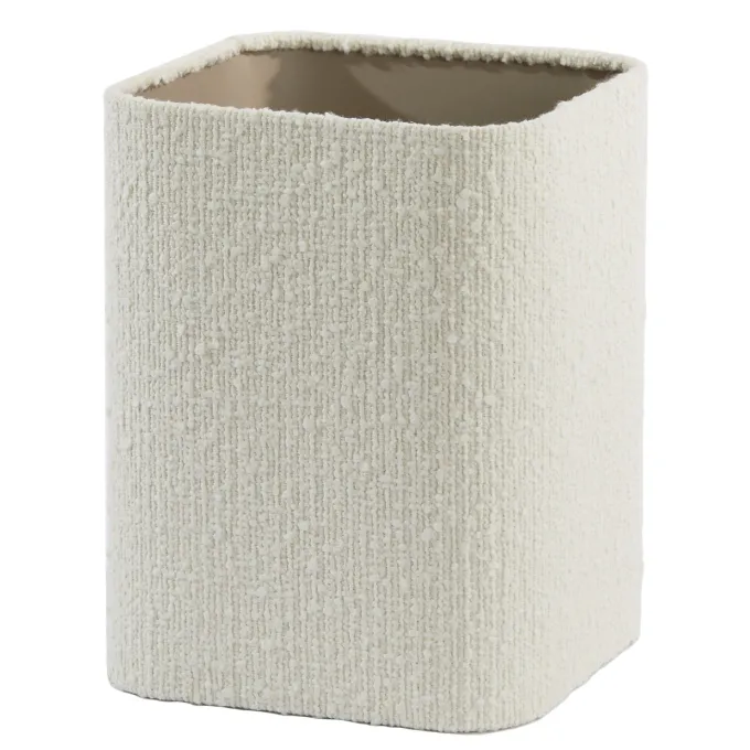 Light en Living Kap vierkant rond hoog 20-20-26 cm BOLERO wit