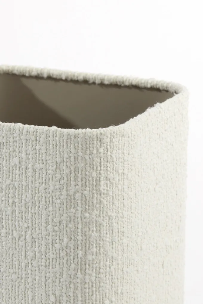 Light en Living Kap vierkant rond hoog 20-20-26 cm BOLERO wit