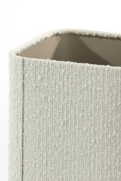 Light en Living Kap vierkant rond hoog 20-20-26 cm BOLERO wit